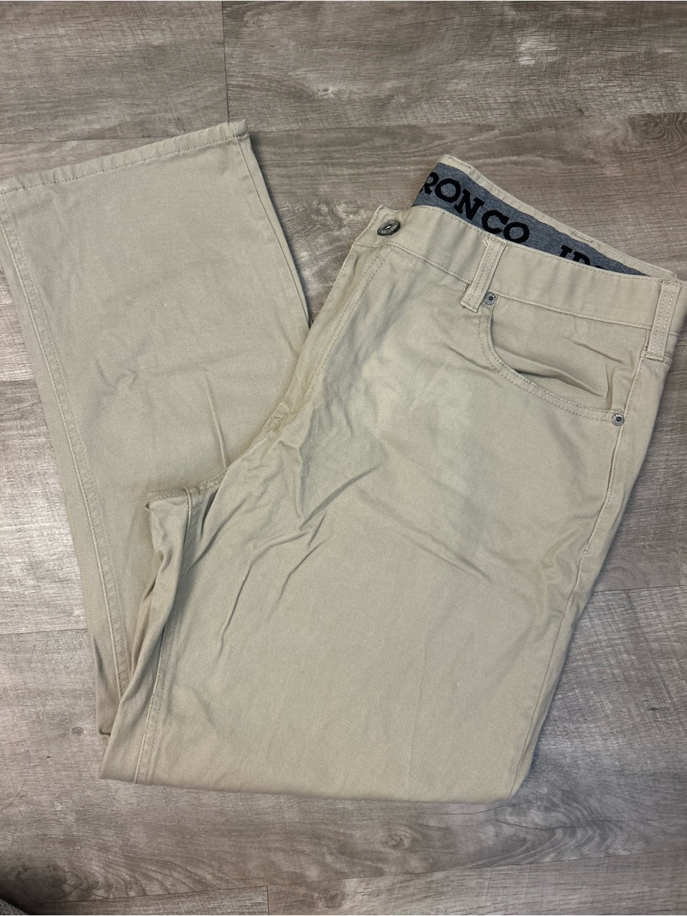 Khaki Beige Pants | Iron Co.